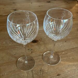 Gorgeous Crystal Balloon Wine Glasses